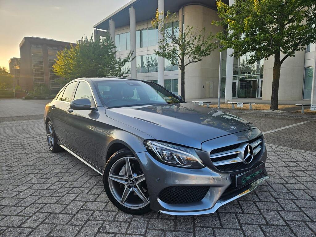 Mercedes-Benz C Class Saloon 2.0 C200 AMG Line G-Tronic+ 4MATIC Euro 6 (s/s) 4dr