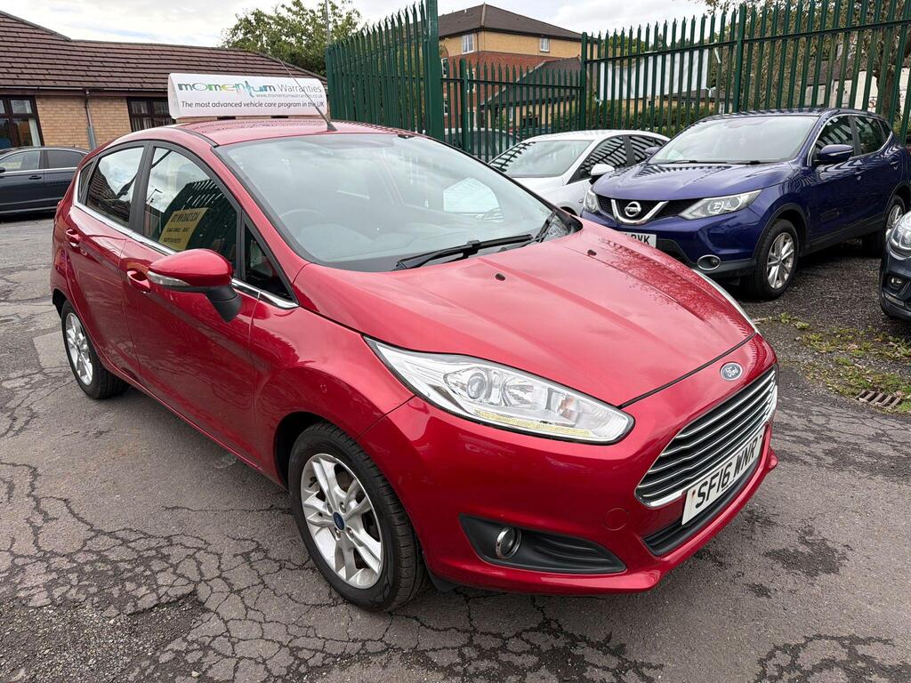 Ford Fiesta Hatchback 1.0T EcoBoost Zetec Euro 6 (s/s) 5dr