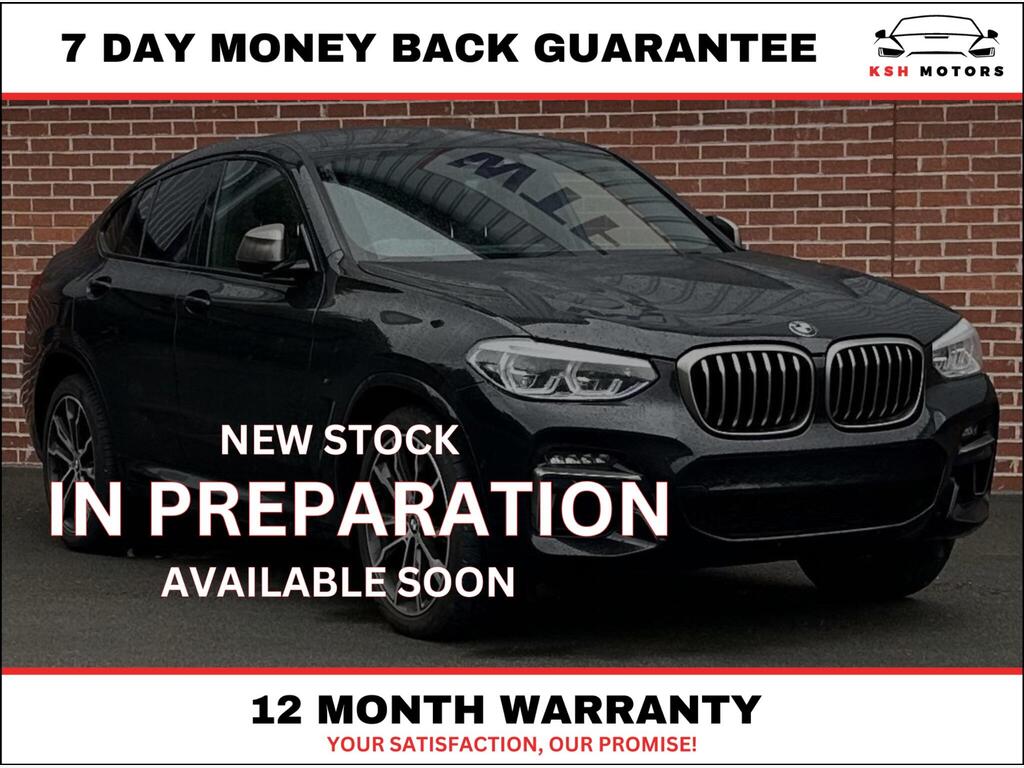 BMW X4 SUV 3.0 M40i Auto xDrive Euro 6 (s/s) 5dr