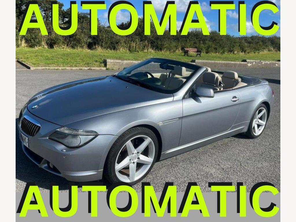 BMW 6 Series Convertible 4.8 650i V8 Sport Auto Euro 4 2dr