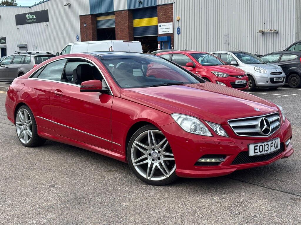 Mercedes-Benz E Class Coupe 2.1 E250 CDI BlueEfficiency Sport G-Tronic+ Euro 5 (s/s) 2dr