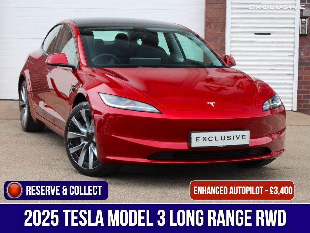 Tesla Model 3 Saloon Long Range Auto RWD 4dr