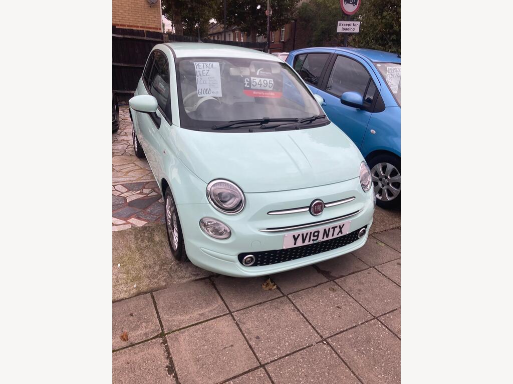 Fiat 500 Hatchback 1.2 Lounge Euro 6 (s/s) 3dr