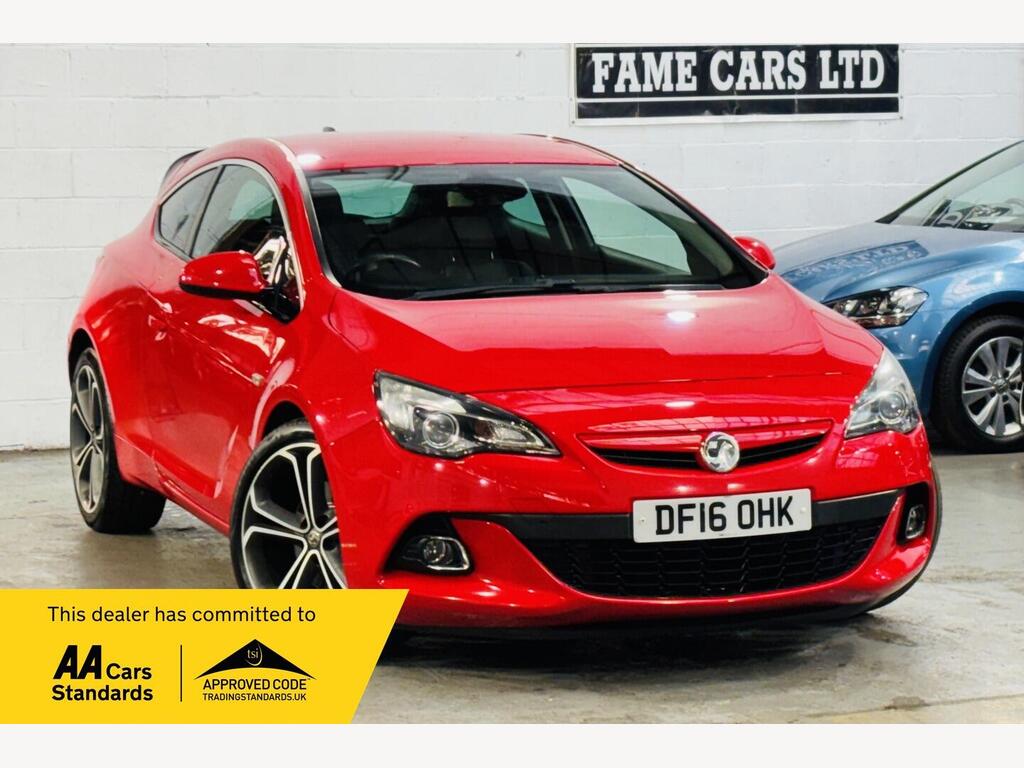Vauxhall Astra GTC Coupe 1.4i Turbo Limited Edition Auto Euro 6 3dr