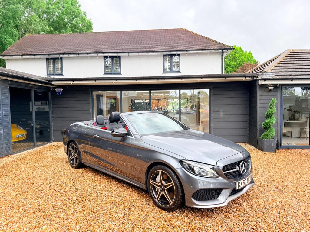 Mercedes-Benz C Class Convertible 3.0 C43 V6 AMG Cabriolet G-Tronic+ 4MATIC Euro 6 (s/s) 2dr