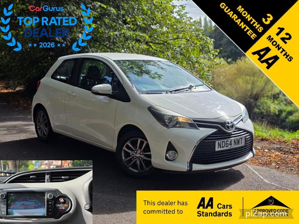 Toyota Yaris Hatchback 1.33 Dual VVT-i Icon Euro 5 3dr Euro 5