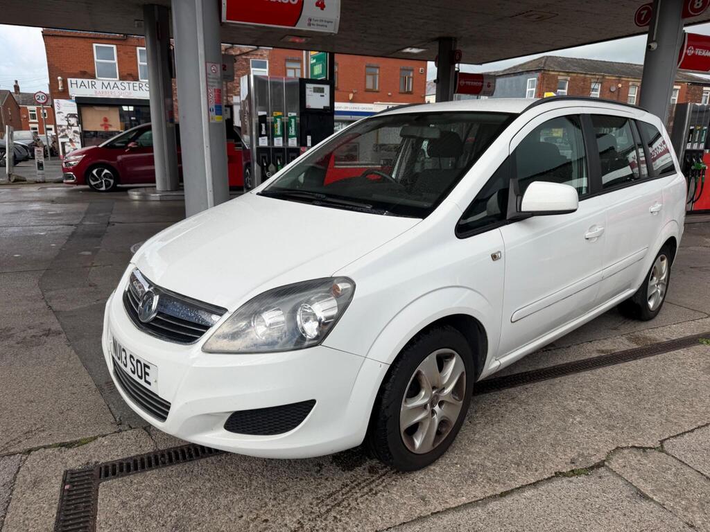 Vauxhall Zafira MPV 1.6 16V Exclusiv Euro 5 5dr