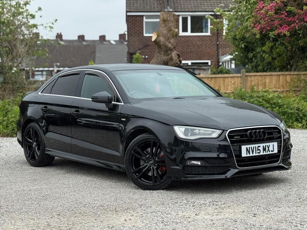 Audi A3 Saloon 2.0 TDI S line S Tronic quattro Euro 6 (s/s) 4dr