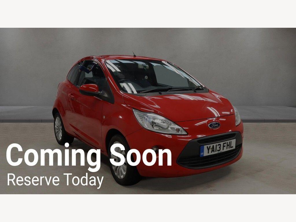 Ford Ka Hatchback 1.2 Zetec Euro 5 (s/s) 3dr
