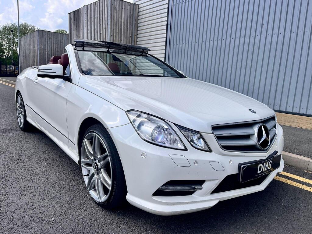 Mercedes-Benz E Class Convertible 3.0 E350 CDI V6 BlueEfficiency Sport Edition 125 Cabriolet G-Tronic Euro 5 2dr