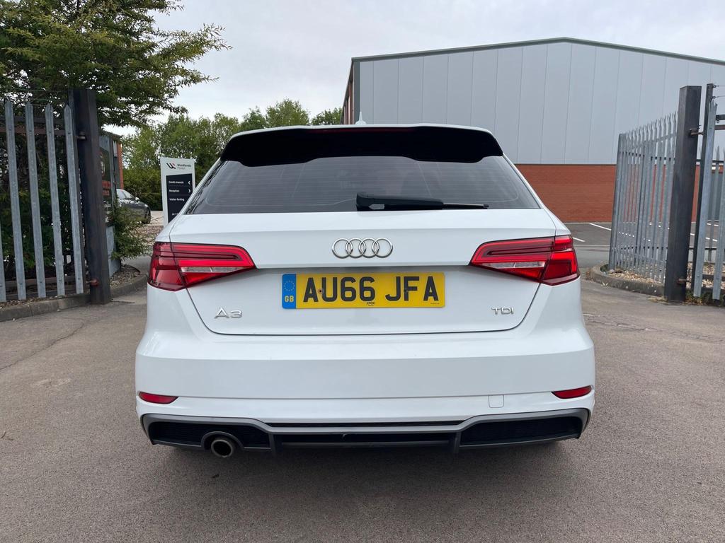 Used Audi A3 Hatchback 1.6 Tdi S Line Sportback S Tronic Euro 6 (S/s ...