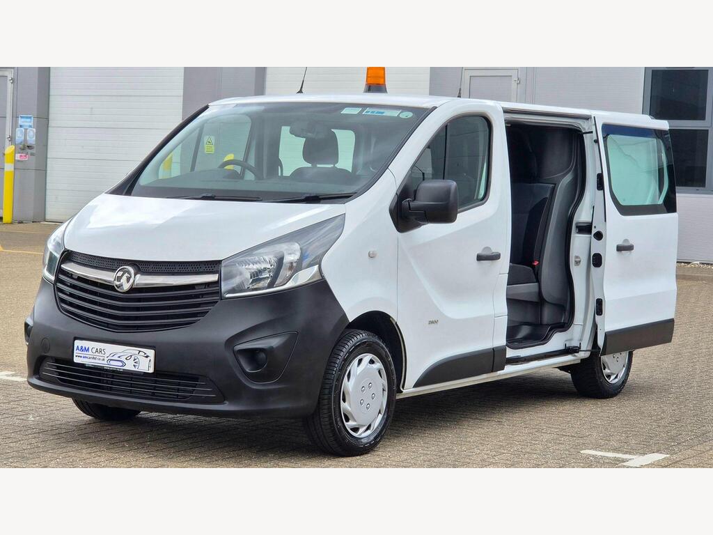 Vauxhall Vivaro Combi Van 1.6 CDTi 2900 Crew Van L1 H1 Euro 5 5dr (6 Seat)