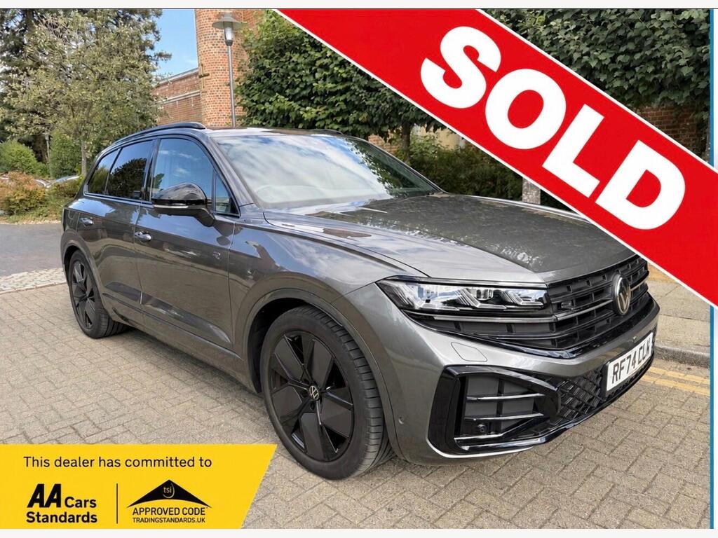Volkswagen Touareg SUV 3.0 TDI V6 Black Edition Tiptronic 4Motion Euro 6 (s/s) 5dr