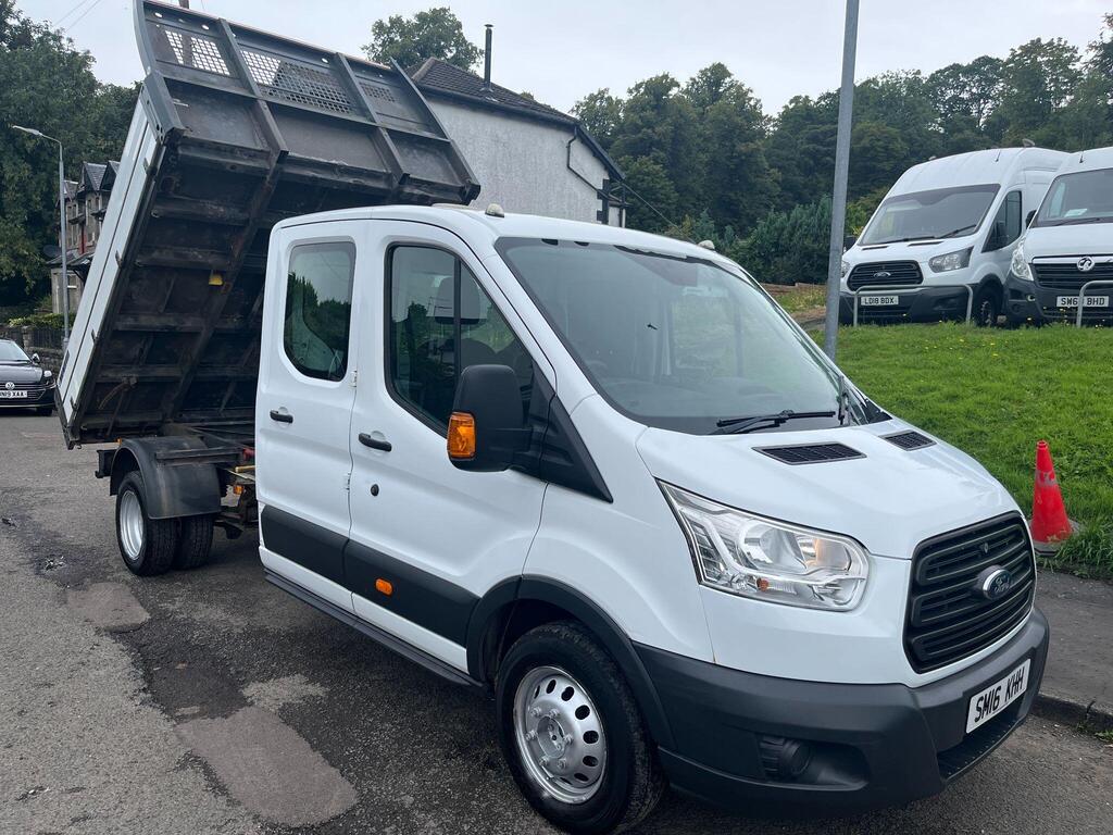 Ford Transit Tipper 2.2 TDCi 350 1-Way Double Cab Tipper RWD L3 Euro 5 4dr (1-Way, 1-Stop, DRW)
