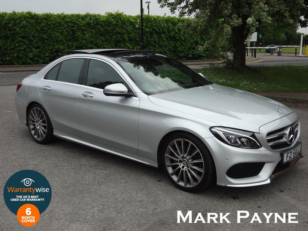 Mercedes-Benz C Class Saloon 2.1 C220d AMG Line (Premium) 7G-Tronic+ Euro 6 (s/s) 4dr