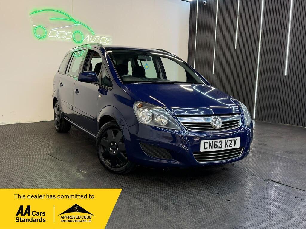 Vauxhall Zafira MPV 1.6 16V Exclusiv Euro 5 5dr
