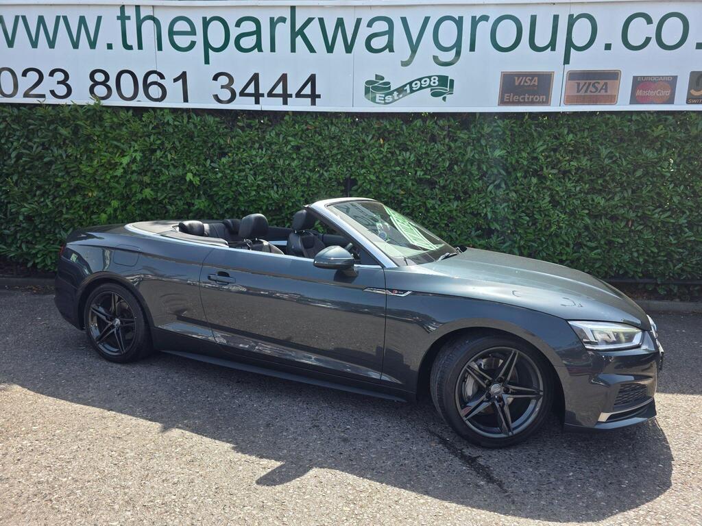 Audi A5 Cabriolet Convertible 2.0 TDI S line S Tronic Euro 6 (s/s) 2dr