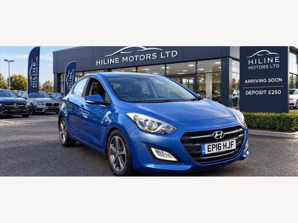 Hyundai i30 Hatchback 1.6 CRDi Blue Drive SE Nav DCT Euro 6 (s/s) 5dr