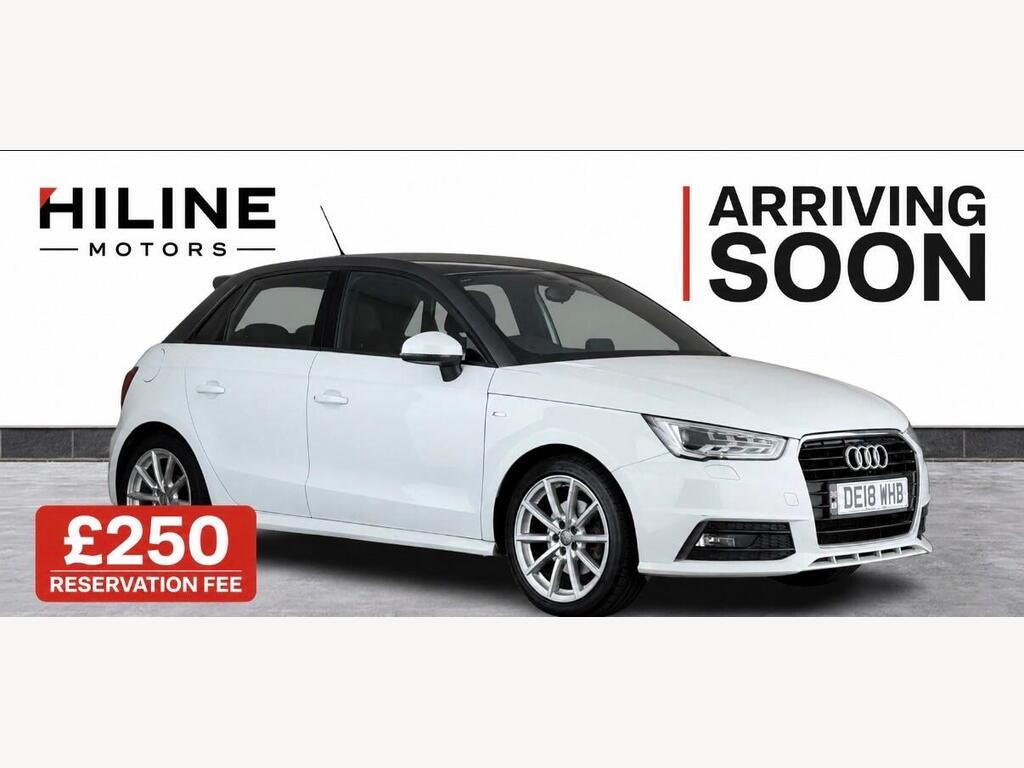 Audi A1 Hatchback 1.6 TDI S line Sportback S Tronic Euro 6 (s/s) 5dr (Nav)