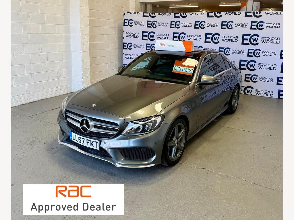 Mercedes-Benz C Class Saloon 2.1 C220d AMG Line (Premium) G-Tronic+ Euro 6 (s/s) 4dr