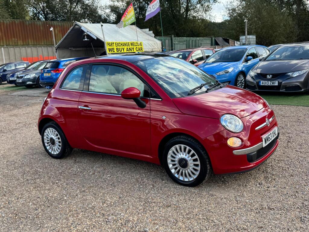 Fiat 500 Hatchback 1.2 Lounge Euro 6 (s/s) 3dr