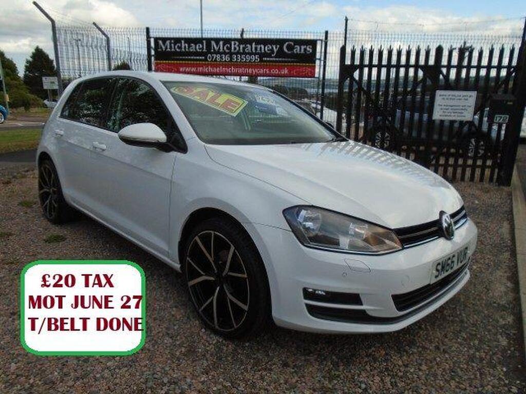 Volkswagen Golf Hatchback 1.6 TDI BlueMotion Tech Match Edition Euro 6 (s/s) 5dr