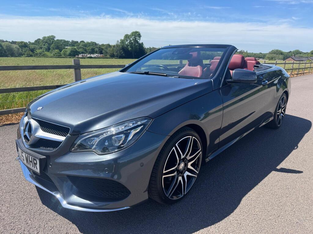 Mercedes-Benz E Class Convertible 3.5 E400 V6 AMG Line Cabriolet G-Tronic+ Euro 6 (s/s) 2dr