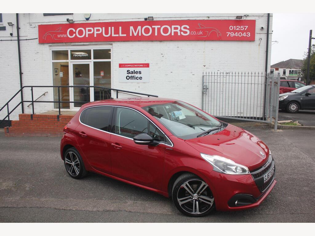 Peugeot 208 Hatchback 1.2 PureTech GT Line Euro 6 (s/s) 5dr
