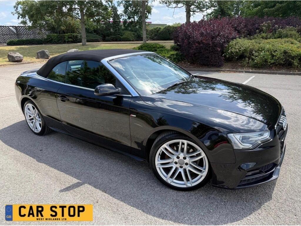 Audi A5 Cabriolet Convertible 2.0 TDI S line Special Edition Plus Multitronic Euro 6 (s/s) 2dr