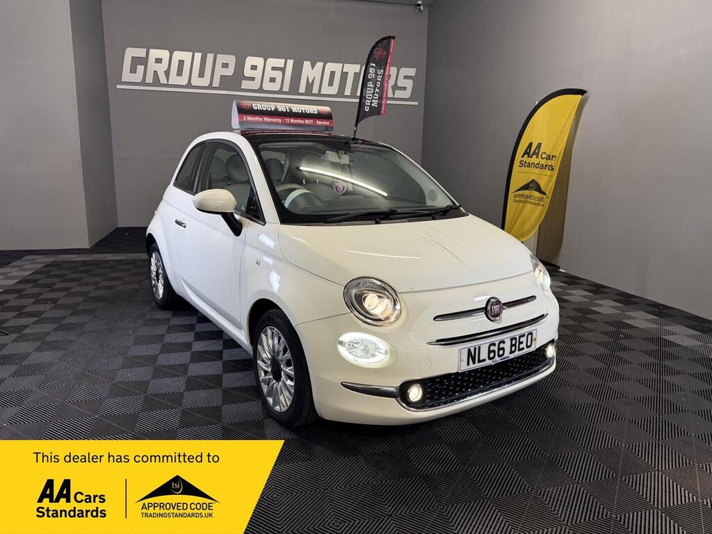 Fiat 500 Hatchback 1.2 Lounge Euro 6 (s/s) 3dr