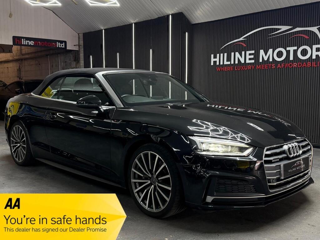 Audi A5 Cabriolet Convertible 2.0 TDI S line S Tronic quattro Euro 6 (s/s) 2dr