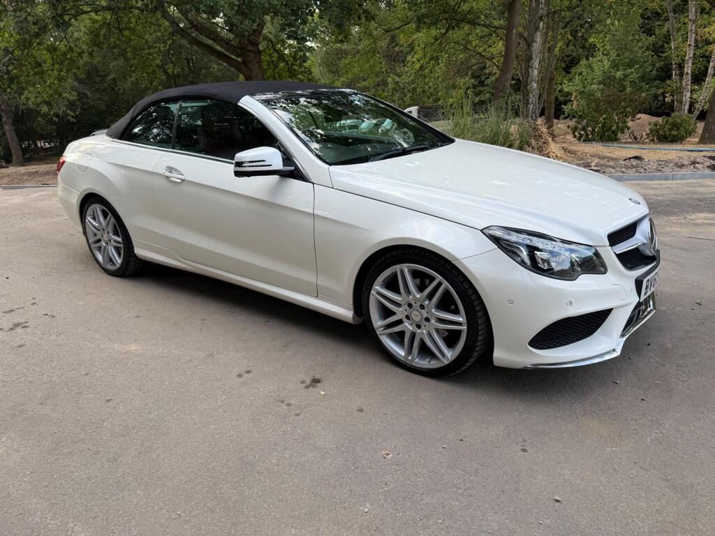 Mercedes-Benz E Class Convertible 3.0 E350d V6 BlueTEC AMG Line (Premium) Cabriolet G-Tronic+ Euro 6 (s/s) 2dr