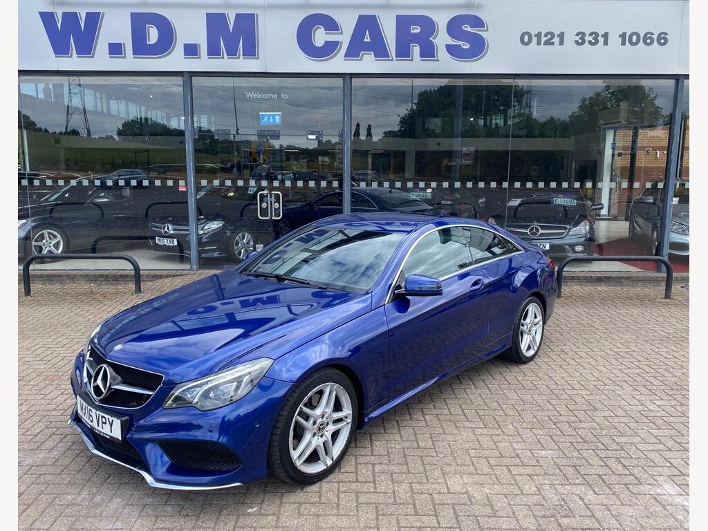 Mercedes-Benz E Class Coupe 2.1 E220d AMG Line Edition G-Tronic+ Euro 6 (s/s) 2dr
