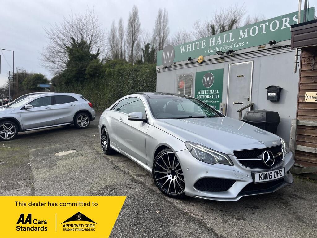 Mercedes-Benz E Class Coupe 3.0 E350d V6 AMG Line Edition G-Tronic+ Euro 6 (s/s) 2dr