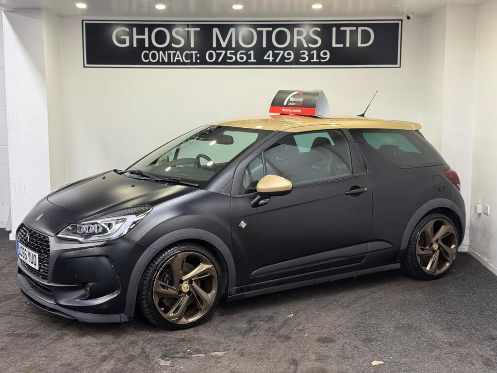 DS AUTOMOBILES DS 3 Hatchback 1.6 THP Performance Black Euro 6 (s/s) 3dr