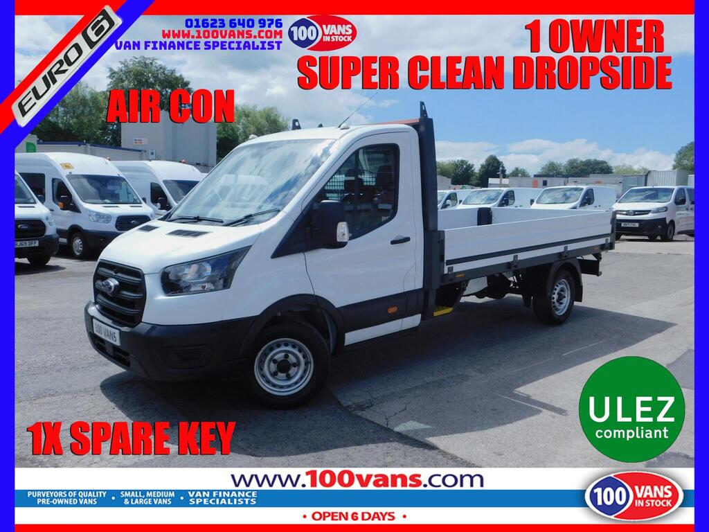 Ford Transit Dropside 2.0 350 EcoBlue Leader Premium RWD L3 Euro 6 (s/s) 2dr