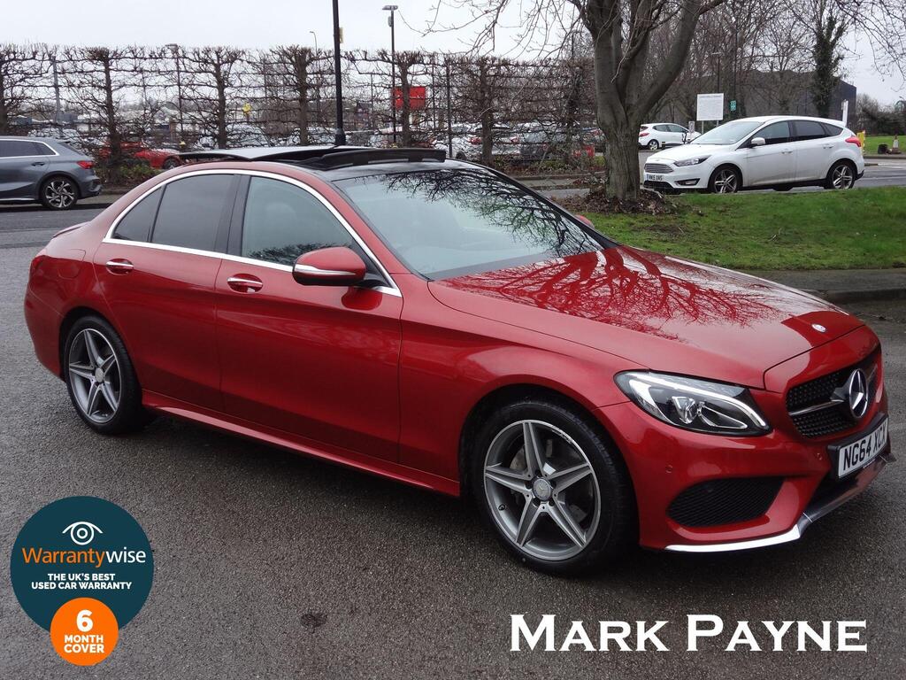 Mercedes-Benz C Class Saloon 2.0 C200 AMG Line (Premium) 7G-Tronic+ Euro 6 (s/s) 4dr