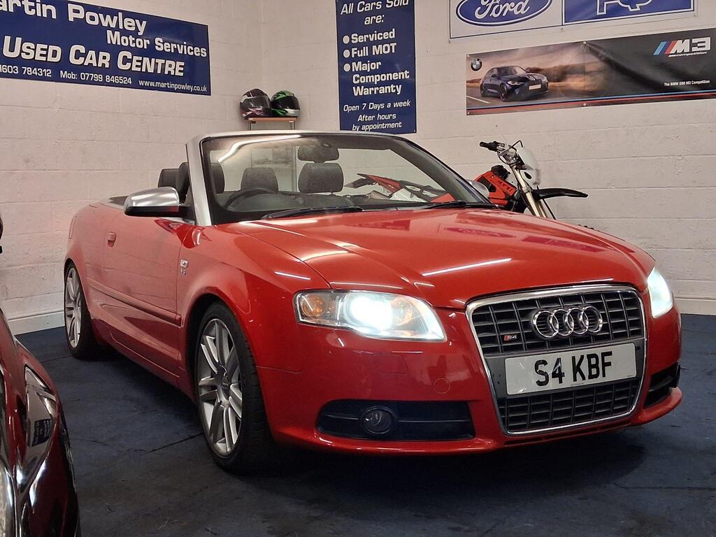Audi S4 Cabriolet Convertible 4.2 quattro 2dr