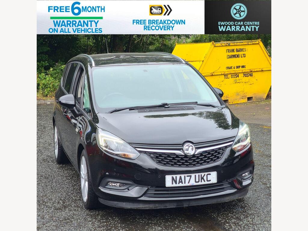 Vauxhall Zafira Tourer MPV 1.4i Turbo SRi Auto Euro 6 5dr