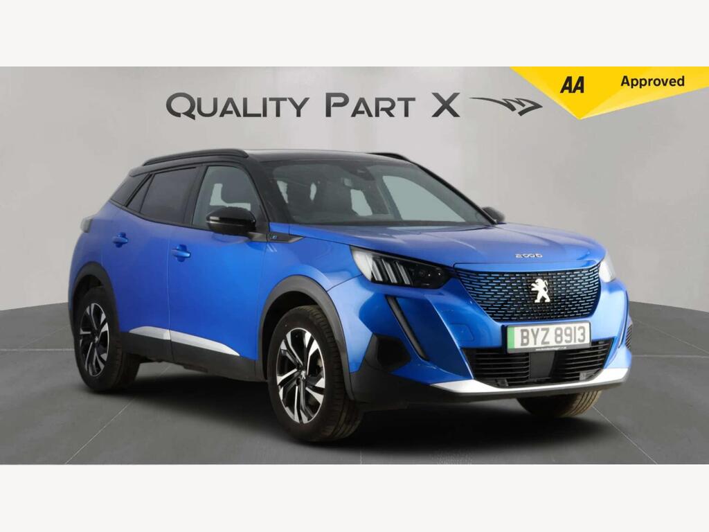 Peugeot E-2008 SUV 50kWh GT Auto 5dr (7kW Charger)