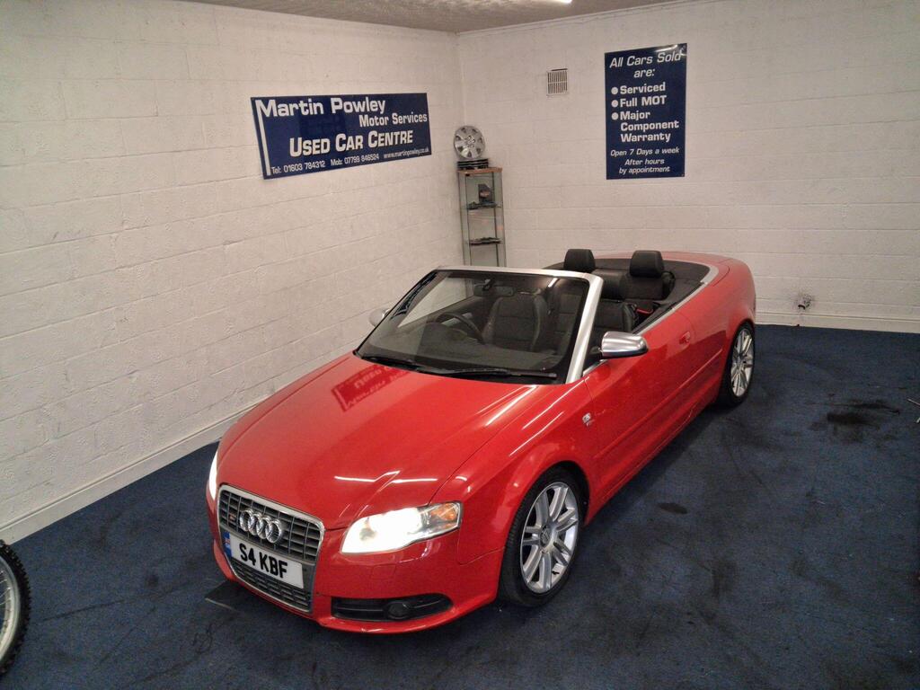Audi S4 Cabriolet Convertible 4.2 quattro 2dr