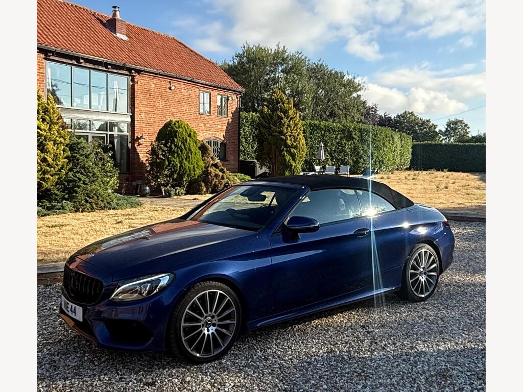 Mercedes-Benz C Class Convertible 2.1 C250d AMG Line (Premium Plus) Cabriolet G-Tronic+ Euro 6 (s/s) 2dr