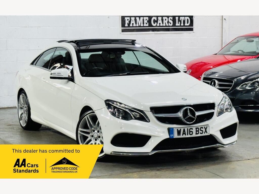 Mercedes-Benz E Class Coupe 2.1 E220d BlueTEC AMG Line G-Tronic+ Euro 6 (s/s) 2dr