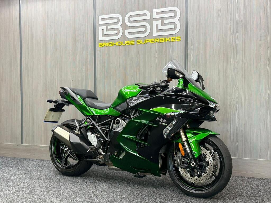 【ca】SHISHIKUI Color Baker green 34 Used Kawasaki Ninja H2 Sx Sports Tourer 998 Se Euro 4 in Brighouse