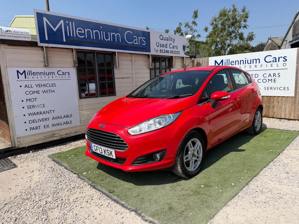 Ford Fiesta Hatchback 1.0T EcoBoost Zetec Euro 5 (s/s) 5dr