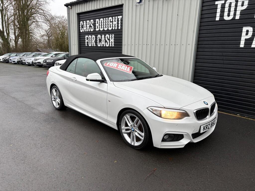 BMW 2 Series Convertible 2.0 220i M Sport Euro 6 (s/s) 2dr