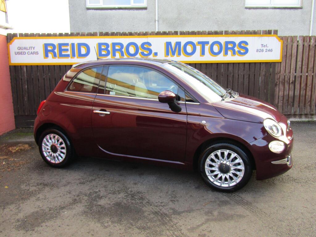 Fiat 500 Hatchback 1.2 Lounge Euro 6 (s/s) 3dr