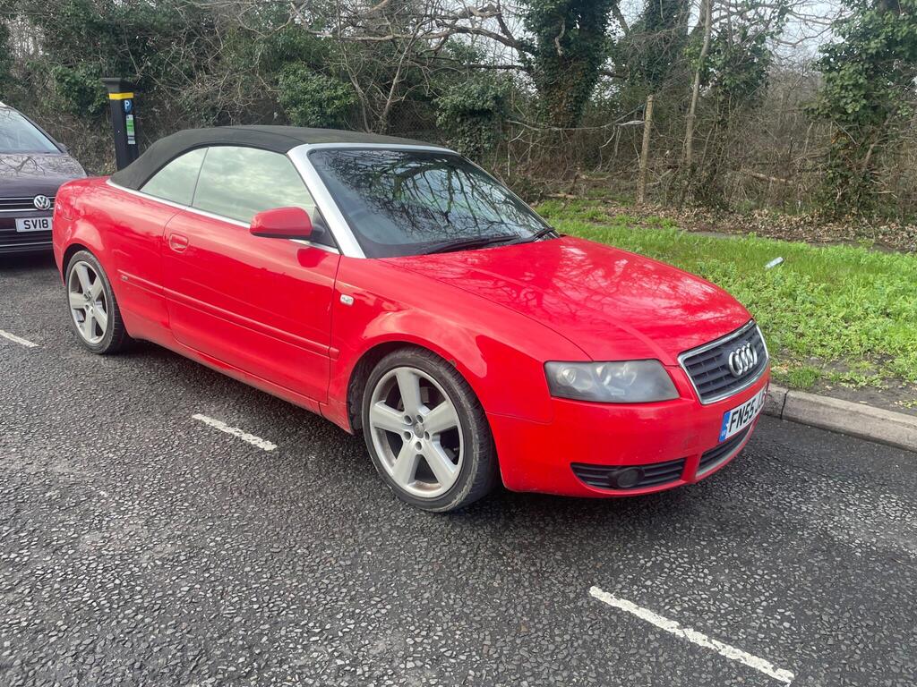 Audi A4 Cabriolet Convertible 2.4 S line 2dr