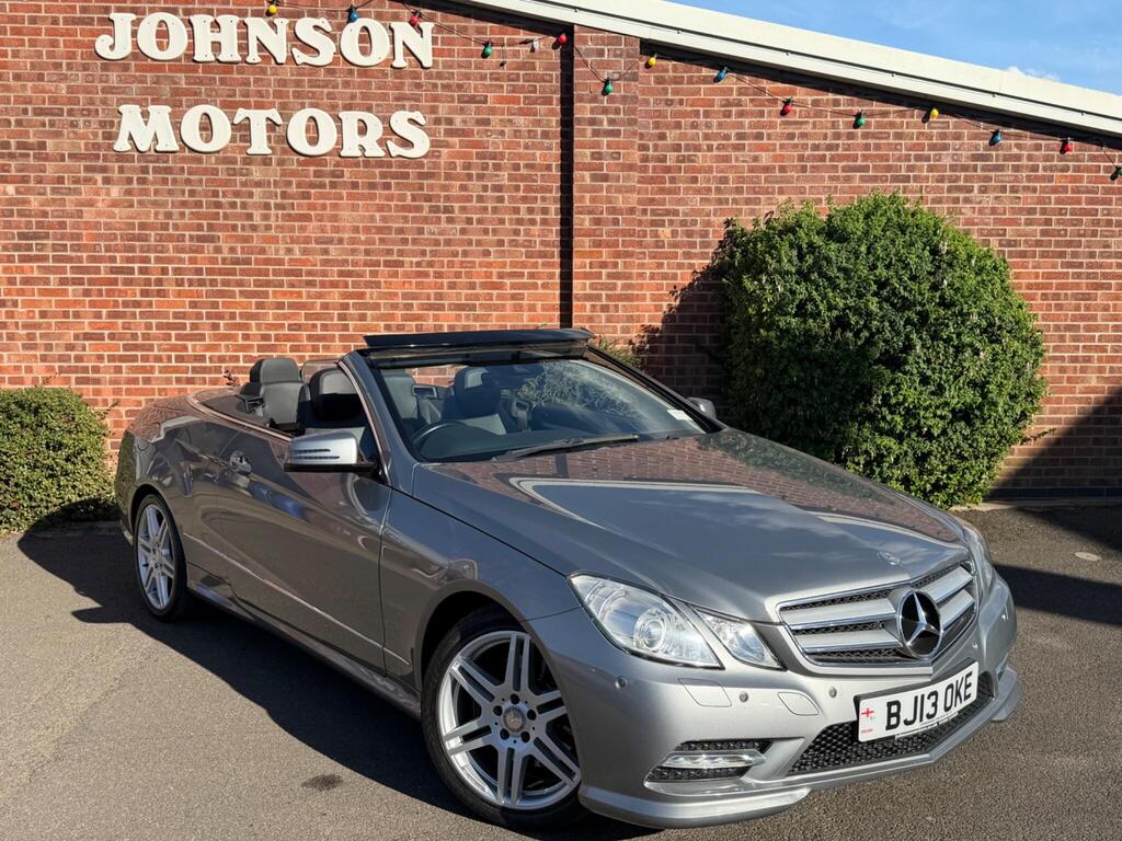 Mercedes-Benz E Class Convertible 2.1 E220 CDI BlueEfficiency Sport Cabriolet G-Tronic+ Euro 5 (s/s) 2dr