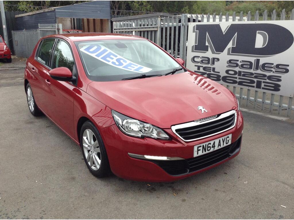 Peugeot 308 Hatchback 1.6 HDi Active Euro 5 5dr